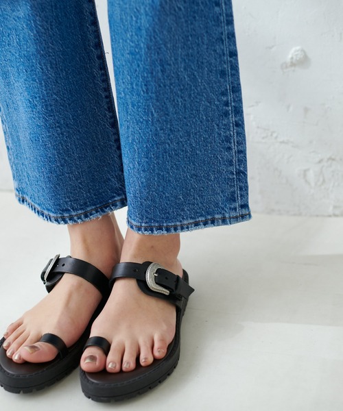 Levi's（リーバイス）の「LEVI'S /RIBCAGE CROP BOOT（デニムパンツ・レディース・ブルー・25/26/27）」の15枚目の写真