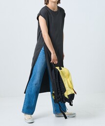 FREAK'S STORE | 空紡天竺スリットワンピース(ワンピース)