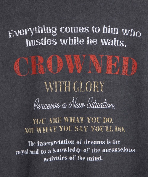 WEGO（ウィゴー）の「WEGO/ロールアップピグメントT（Tシャツ/カットソー・レディース・ブルー/グリーン/スミクロ・FREE）」の20枚目の写真