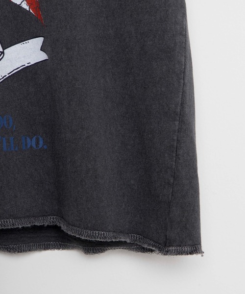 WEGO（ウィゴー）の「WEGO/ロールアップピグメントT（Tシャツ/カットソー・レディース・ブルー/グリーン/スミクロ・FREE）」の18枚目の写真