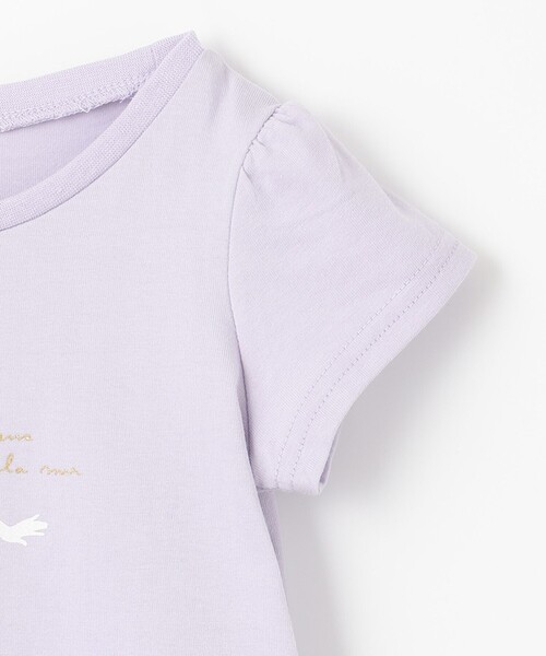 ANY(エニィ)の「接触冷感スパンコールTシャツ(Tシャツ/カットソー・キッズ・ホワイト系/ライトグリーン系/ライラック系・100/110/120/130)」の14枚目の写真