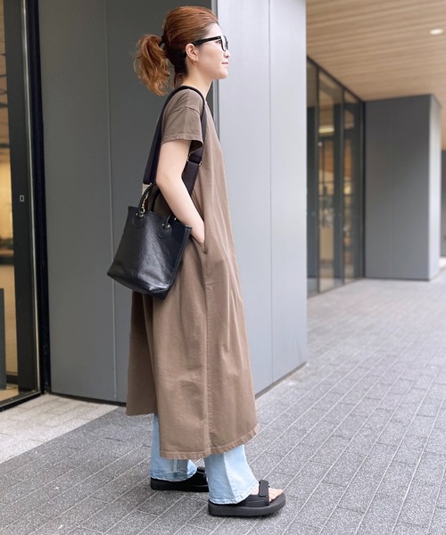 バックオープンフレアカットワンピース Spick & Span（スピックアンドスパン）の「バックオープン