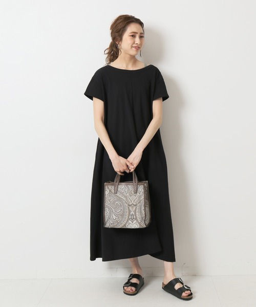 バックオープンフレアカットワンピース Spick & Span（スピックアンドスパン）の「バックオープン