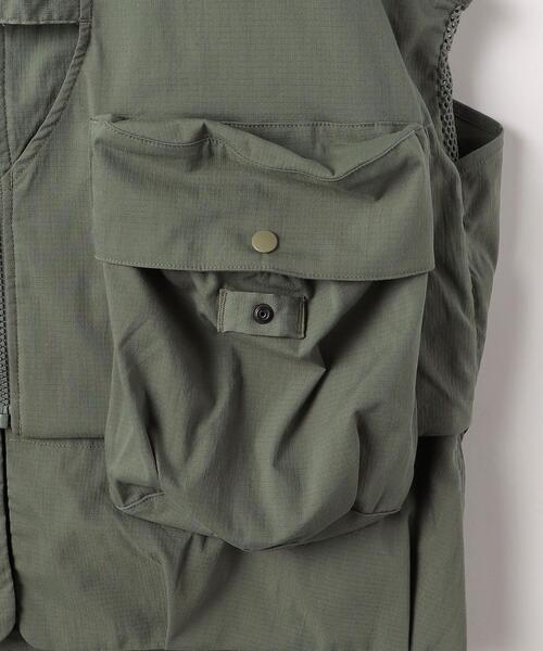 Snow Peak(スノーピーク)の「【WEB限定】<snow peak(スノーピーク)> Stc FR ベスト(ベスト・メンズ・ブラック/オリーブ・M/L)」の7枚目の写真