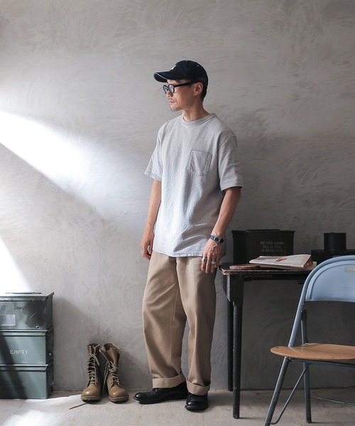 STATELINE 7.5oz RUGBY SS POCKET TEE（Tシャツ/カットソー）｜WAIPER.inc（ワイパーインク）