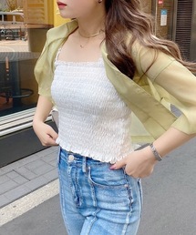 one way | シャーリングキャミソール(キャミソール)