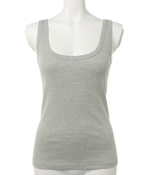 MYSELF ABAHOUSE（マイセルフアバハウス）の「ﾌﾗｲｽﾀﾝｸﾄｯﾌﾟ（タンクトップ・レディース・レモンイエロー/ライトグレー/ブラック/グレー/ホワイト/ネイビー・FREE）」の4枚目の写真