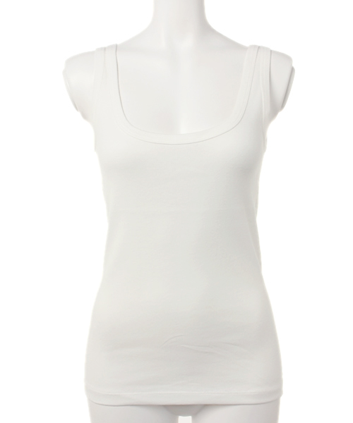 MYSELF ABAHOUSE（マイセルフアバハウス）の「ﾌﾗｲｽﾀﾝｸﾄｯﾌﾟ（タンクトップ・レディース・レモンイエロー/ライトグレー/ブラック/グレー/ホワイト/ネイビー・FREE）」の2枚目の写真