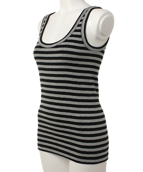 MYSELF ABAHOUSE（マイセルフアバハウス）の「ﾌﾗｲｽﾀﾝｸﾄｯﾌﾟ（タンクトップ・レディース・レモンイエロー/ライトグレー/ブラック/グレー/ホワイト/ネイビー・FREE）」の8枚目の写真