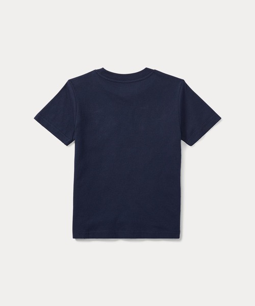 POLO RALPH LAUREN CHILDRENSWEAR（ポロ ラルフ ローレン チルドレンズウェア）の「コットン ジャージー クルーネック Tシャツ（Tシャツ/カットソー・キッズ・ネイビー系1・6/4/7/3）」の5枚目の写真