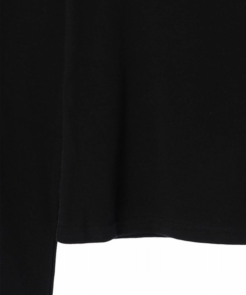 JUGLANS(ユグランス)の「☆ 【EDT】コットンカットソー(Tシャツ/カットソー・レディース・ホワイト/ブラック/杢グレー・FREE)」の5枚目の写真