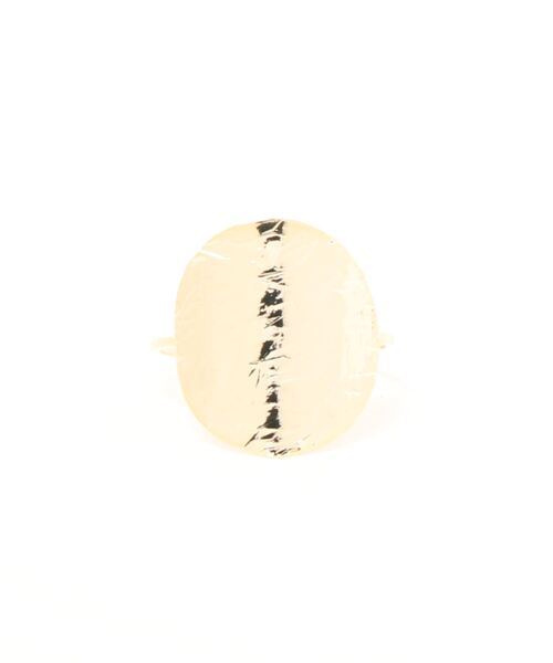 Te chichi(テチチ)の「プレートリング(リング・レディース・ゴールド・フリ-)」の1枚目の写真