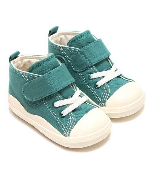 CONVERSE(コンバース)の「CONVERSE BABY ALL STAR N WAVETAPE V-1 / コンバース ベビー オールスター N ウエーブテープ V-1(スニーカー・キッズ・グリーン・15.0cm/14.0cm/13.0cm/12.0cm)」の2枚目の写真