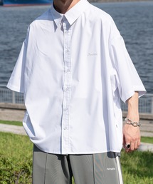 Perushu | ワンポイント刺繍オーバーシャツ(シャツ/ブラウス)