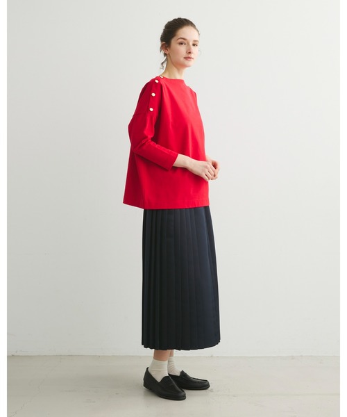 BMB SHIRT LONG WITH BUTTON（Tシャツ/カットソー