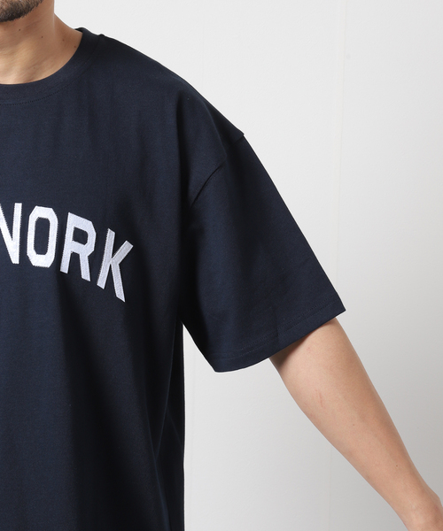 expansion(エクスパンション)の「【EXPANSION/エクスパンション】YEW NORK Tシャツ(Tシャツ/カットソー・メンズ・ネイビー・MEDIUM/LARGE)」の14枚目の写真