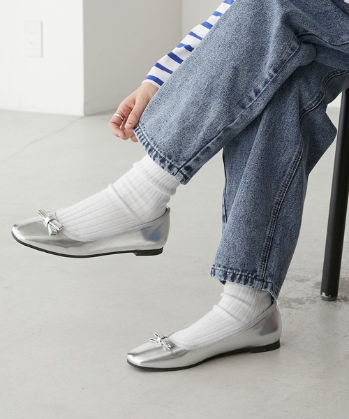 BONLECILL（ボンルシール）の「アソートフラットバレエシューズ