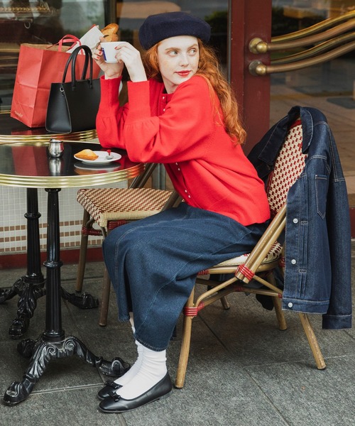 BONLECILL(ボンルシール)の「アソートフラットバレエシューズ(バレエシューズ・レディース・ブラック/ネイビー/レッド/ピンク/ブラック系その他/ホワイト系その他/シルバー/ゴールド・S/M/L/LL)」の9枚目の写真