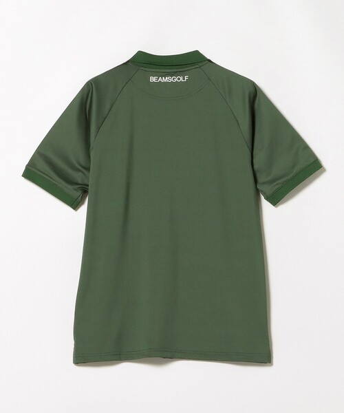 ＜MEN＞BEAMS GOLF ORANGE LABEL / テープ ラグラン ポロシャツ