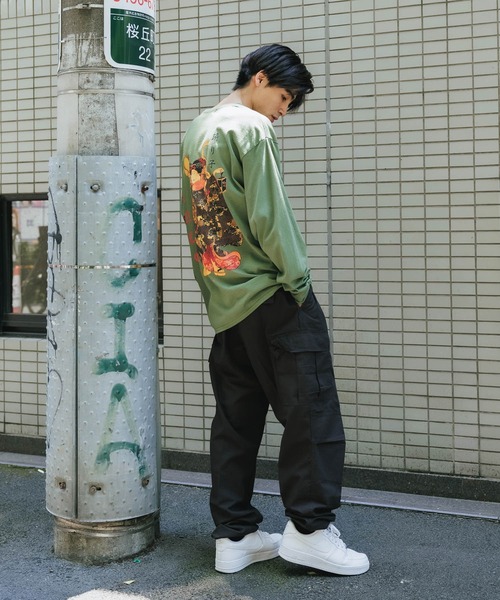 LONELY/論理(ロンリー)の「【ROOPTOKYO別注】LONELY(論理)/ロンリー DANCEWITH L/S TEE ロンT(Tシャツ/カットソー・レディース・グリーン/ブラック/グレー・XXL/L/XL/M)」の21枚目の写真