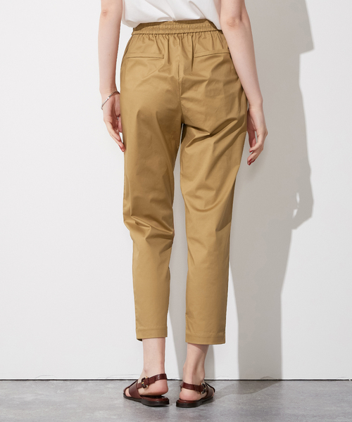 LE SOUK HOLIDAY(ルスークホリデー)の「タックテーパードパンツ(その他パンツ・レディース・ネイビー/ベージュ/ワイン/グリーン・M/L)」の8枚目の写真