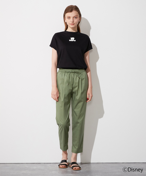 LE SOUK HOLIDAY(ルスークホリデー)の「タックテーパードパンツ(その他パンツ・レディース・ネイビー/ベージュ/ワイン/グリーン・M/L)」の9枚目の写真