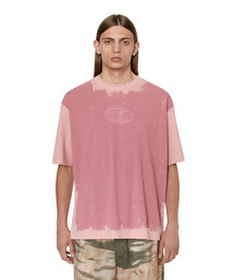 DIESEL | メンズ Tシャツ エンボスロゴ(Tシャツ/カットソー)