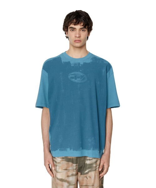 DIESEL（ディーゼル）の「メンズ Tシャツ エンボスロゴ（Tシャツ/カットソー・メンズ・ホワイト/ピンク/グリーン・XX-LARGE/X-SMALL/XXX-LARGE/MEDIUM/SMALL/LARGE/X-LARGE）」の16枚目の写真