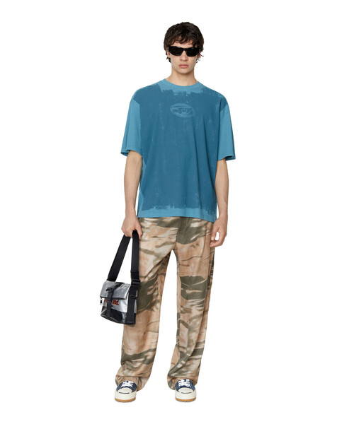 DIESEL（ディーゼル）の「メンズ Tシャツ エンボスロゴ（Tシャツ/カットソー・メンズ・ホワイト/ピンク/グリーン・XX-LARGE/X-SMALL/XXX-LARGE/MEDIUM/SMALL/LARGE/X-LARGE）」の11枚目の写真