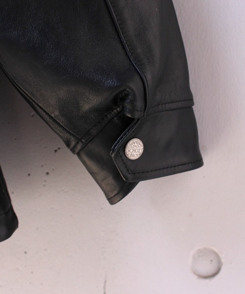 REMI RELIEF（レミレリーフ）の「【REMI RELIEF×Schott】別注シープコーチジャケット（その他アウター・メンズ・ブラック・MEDIUM/LARGE/X-LARGE/XX-LARGE）」の12枚目の写真