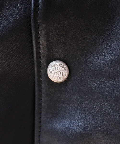 REMI RELIEF（レミレリーフ）の「【REMI RELIEF×Schott】別注シープコーチジャケット（その他アウター・メンズ・ブラック・MEDIUM/LARGE/X-LARGE/XX-LARGE）」の5枚目の写真