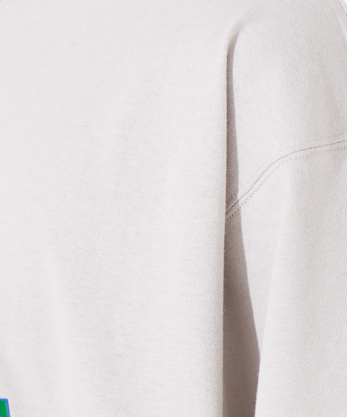 ABAHOUSE(アバハウス)の「サボテンカレッジロゴ Tシャツ(Tシャツ/カットソー・メンズ・ホワイト/ベージュ・46/48/50)」の11枚目の写真