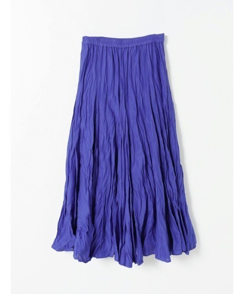 mizuiroind(ミズイロインド)の「mizuiro ind ボリュームフレアスカート(スカート・レディース・オフホワイト/ブルー/ブラック/ブラウン/グレー/チャコールグレー/ベージュ/ブルー系その他/ライトベージュ/ブルー系1/カーキ/ライトグレー/ライトブルー/ネイビー/スモークピンク/ダークグレー・FREE)」の13枚目の写真