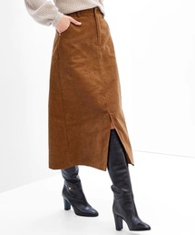 コーデュロイ マキシスカート