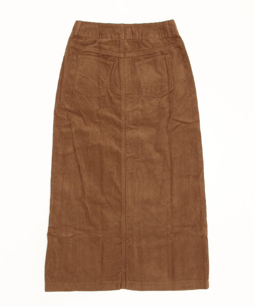 GAP（ギャップ）の「コーデュロイ マキシスカート（スカート・レディース・ブラウン/ホワイト系その他・2/0/4/6/8/10/00/000）」の4枚目の写真