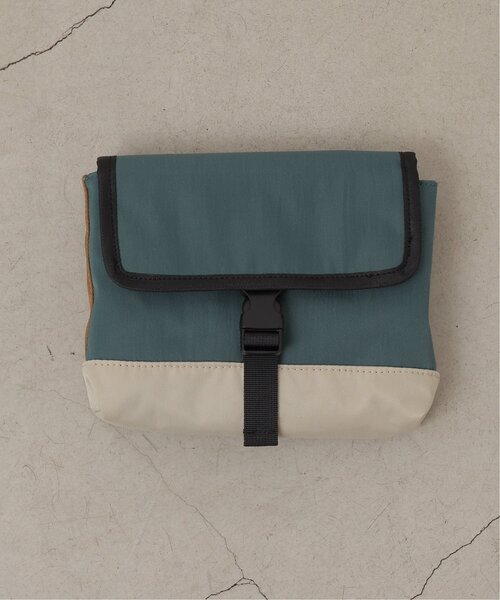 DOUBLE NAME（ダブルネーム）の「配色ダブルボディBAG（ボディバッグ/ウエストポーチ・レディース・グリーン系/ブラック系/パープル系・FREE）」の9枚目の写真