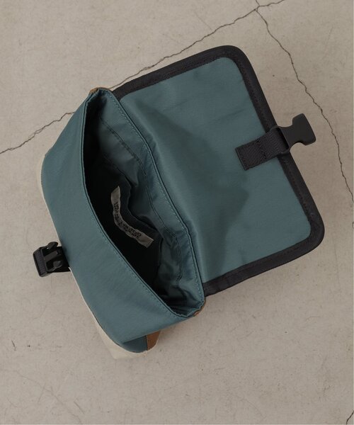 DOUBLE NAME（ダブルネーム）の「配色ダブルボディBAG（ボディバッグ/ウエストポーチ・レディース・グリーン系/ブラック系/パープル系・FREE）」の12枚目の写真