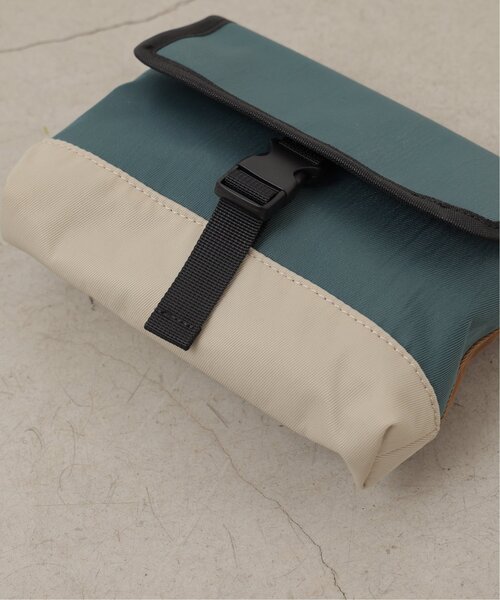 DOUBLE NAME（ダブルネーム）の「配色ダブルボディBAG（ボディバッグ/ウエストポーチ・レディース・グリーン系/ブラック系/パープル系・FREE）」の6枚目の写真
