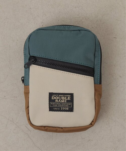 DOUBLE NAME（ダブルネーム）の「配色ダブルボディBAG（ボディバッグ/ウエストポーチ・レディース・グリーン系/ブラック系/パープル系・FREE）」の8枚目の写真