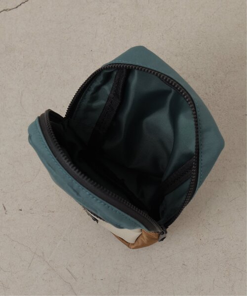 DOUBLE NAME（ダブルネーム）の「配色ダブルボディBAG（ボディバッグ/ウエストポーチ・レディース・グリーン系/ブラック系/パープル系・FREE）」の5枚目の写真