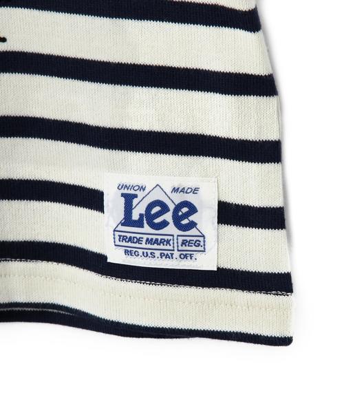 green label relaxing（グリーンレーベルリラクシング）の「【KIDS】LEE×PEANUTS ボーダーTシャツ（Tシャツ/カットソー・キッズ・オフホワイト・100cm/110cm/120cm/130cm）」の5枚目の写真