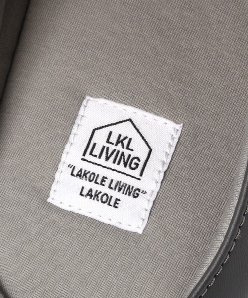 LAKOLE(ラコレ)の「フェイクレザースリッパ / 156713(ルームシューズ/スリッパ・レディース・グレー/ブラック/ホワイト・FREE)」の11枚目の写真
