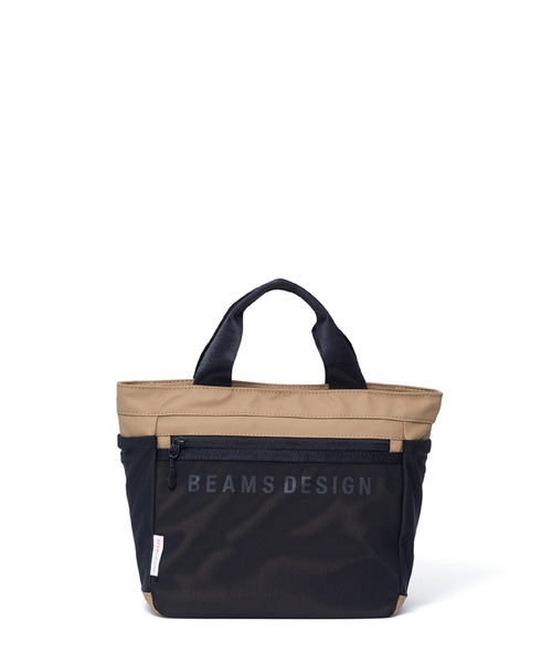 BEAMS DESIGN(ビームス デザイン)の「BEAMS DESIGN (ビームスデザイン) エラスティックメッシュ 2WAYトートバッグ(トートバッグ・メンズ・ベージュ/ネイビー/ブラック/グレー/サンドベージュ/ライトグレー・FREE)」の5枚目の写真