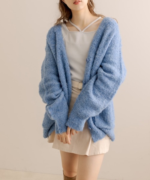 OLIVE des OLIVE（オリーブデオリーブ）の「ホルターネックロンティー（Tシャツ/カットソー・レディース・ブラック/オフホワイト/ライトグレー・FREE）」の11枚目の写真