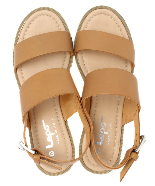 CIAOPANIC（チャオパニック）の「【Ciaopanic】【LEPO】ダブルベルトサンダル（サンダル・レディース・ベージュ/ホワイト・38/36/37）」の8枚目の写真