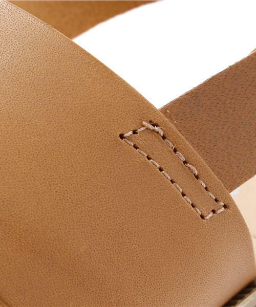 CIAOPANIC（チャオパニック）の「【Ciaopanic】【LEPO】ダブルベルトサンダル（サンダル・レディース・ベージュ/ホワイト・38/36/37）」の9枚目の写真