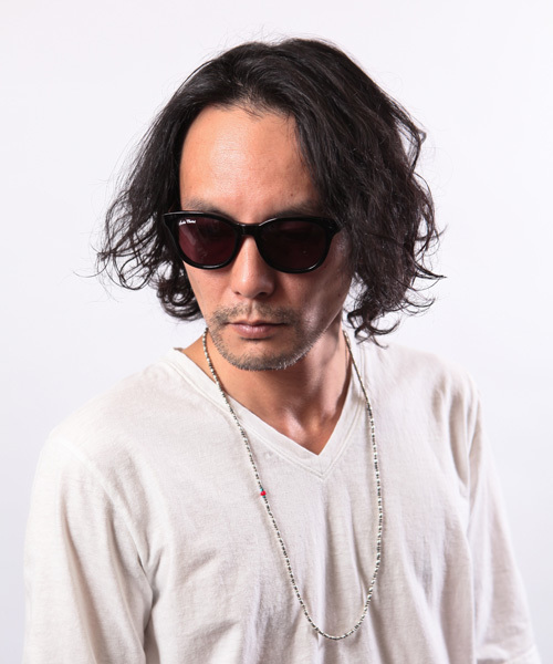 SABLE CLUTCH（セーブルクラッチ）の「シルバービーズロングネックレス＆ブレスレット - Atease x セーブルクラッチ（ネックレス・メンズ・シルバー・FREE）」の5枚目の写真