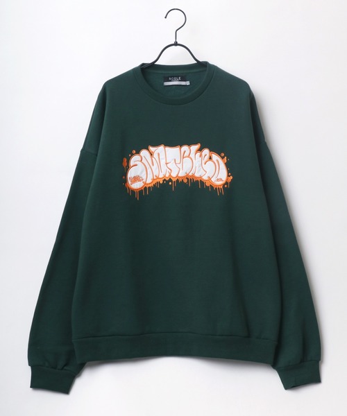 セール】Graffiti Logo オーバーサイズ 裏起毛 グラフィティ
