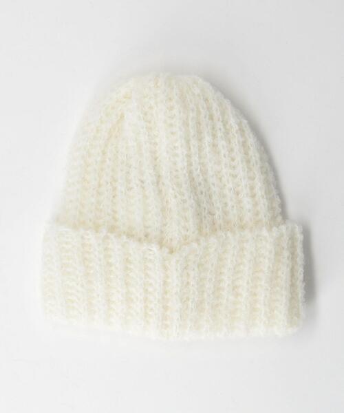 CLIPPER CASUALS(クリッパーカジュアル)の「<CLIPPER CASUALS>ブークレ ワッチキャップ(ニットキャップ/ビーニー・レディース・コバルトブルー/オフホワイト/ブラック・FREE)」の8枚目の写真