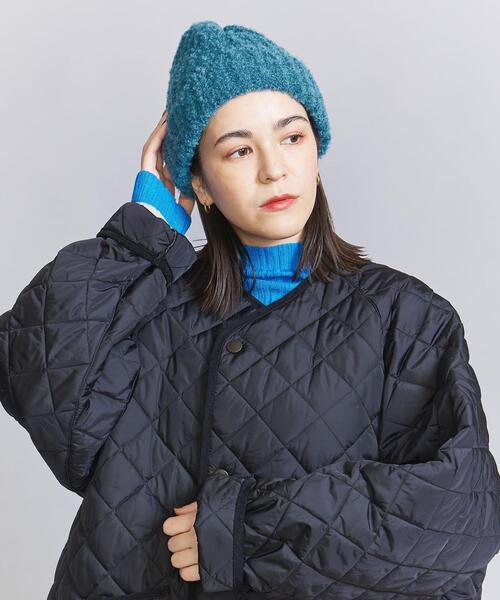 CLIPPER CASUALS(クリッパーカジュアル)の「<CLIPPER CASUALS>ブークレ ワッチキャップ(ニットキャップ/ビーニー・レディース・コバルトブルー/オフホワイト/ブラック・FREE)」の13枚目の写真